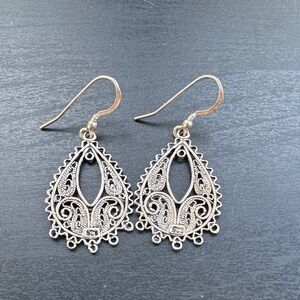 Elegant Sterling Silver Earrings
